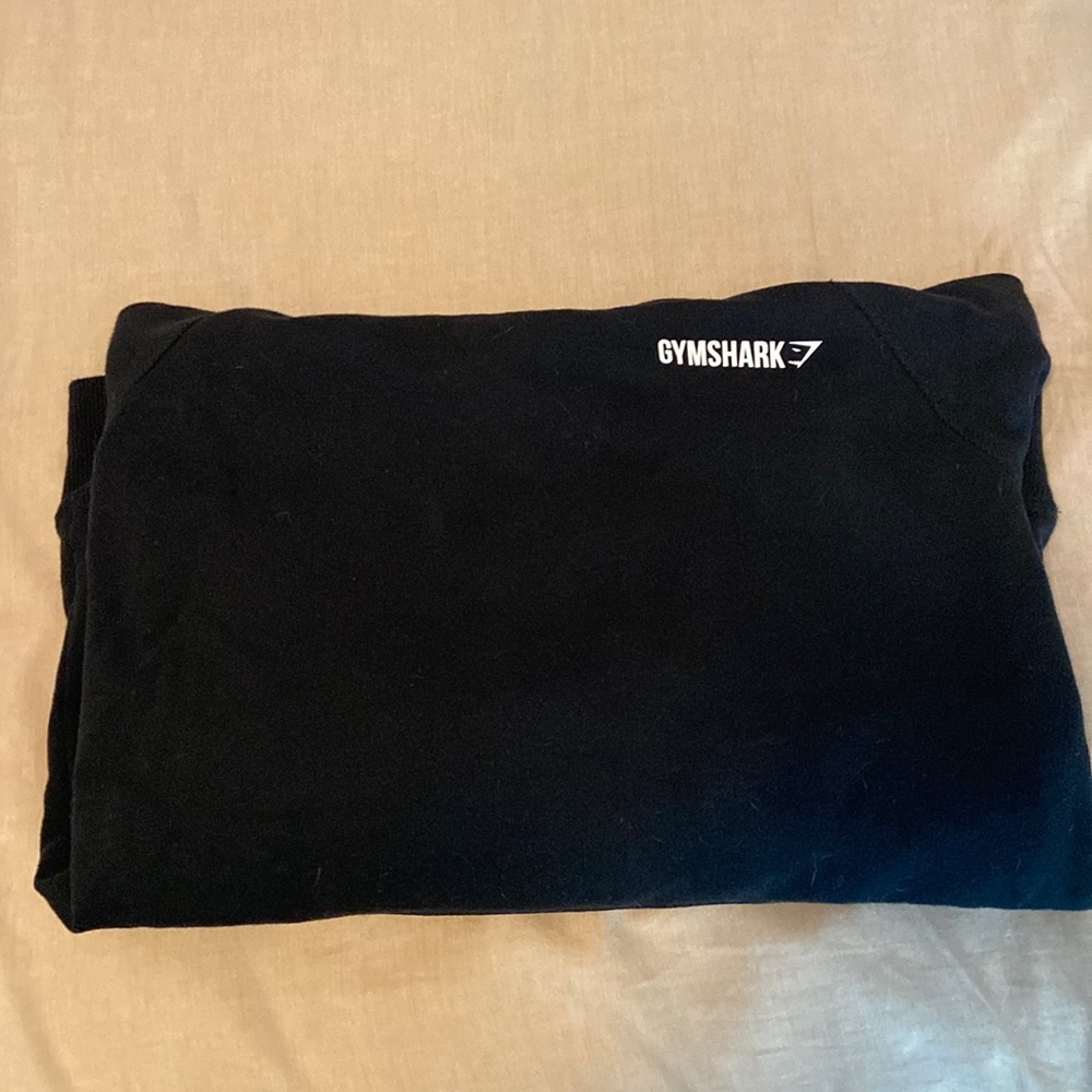 Gym shark black hoodie in size small